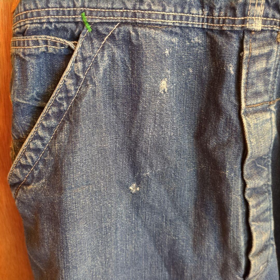 ヴィンテージ古着Jack Rabbit ジャックラビット デニム　オーバーオール