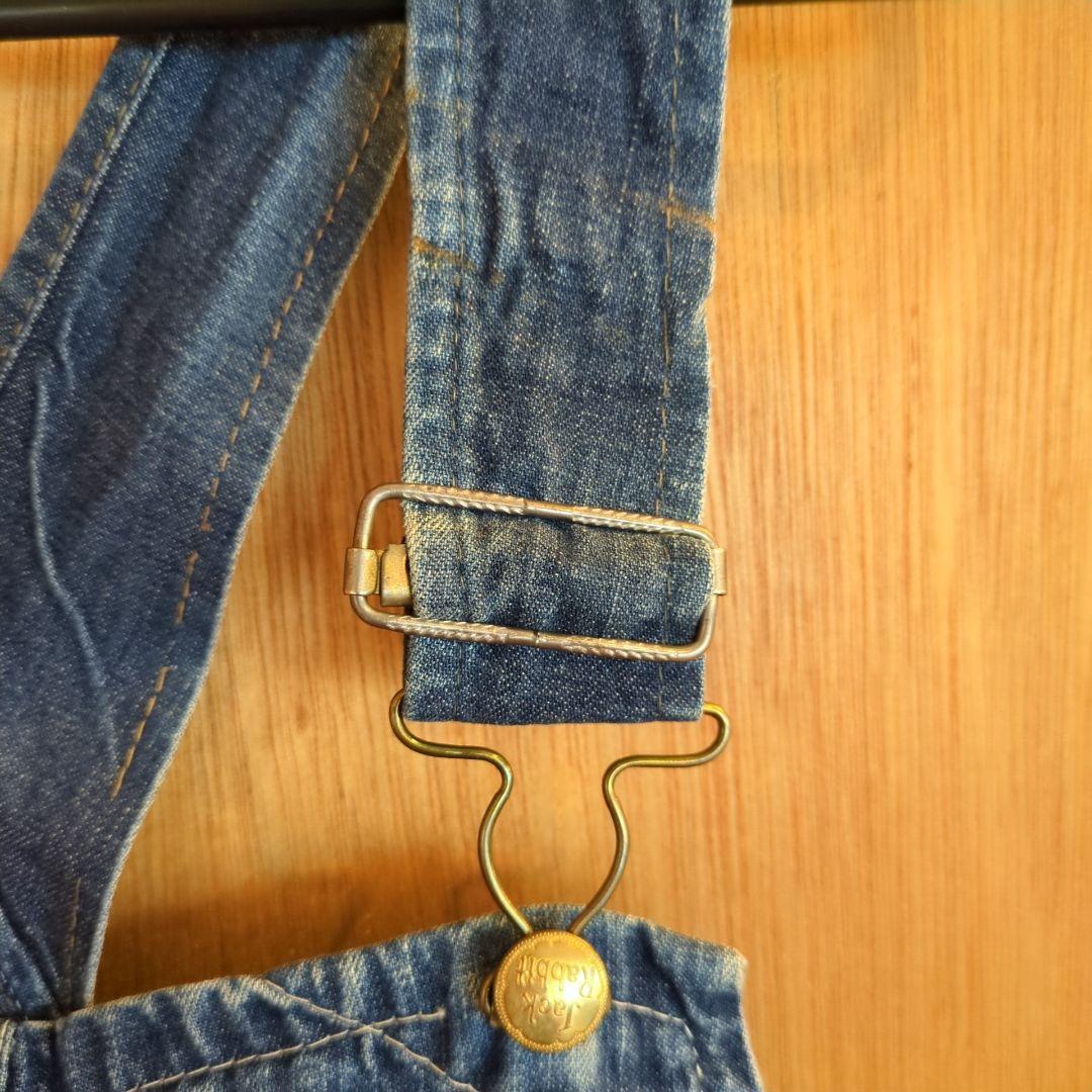 ヴィンテージ古着Jack Rabbit ジャックラビット デニム　オーバーオール