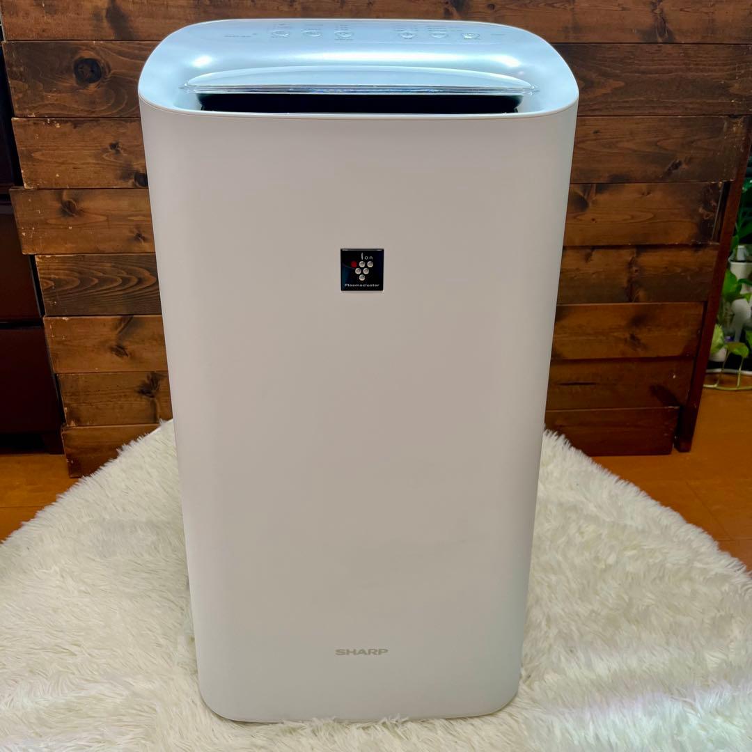 【極美品/1台3役】SHARP 除加湿空気清浄機 KI-ND50-W