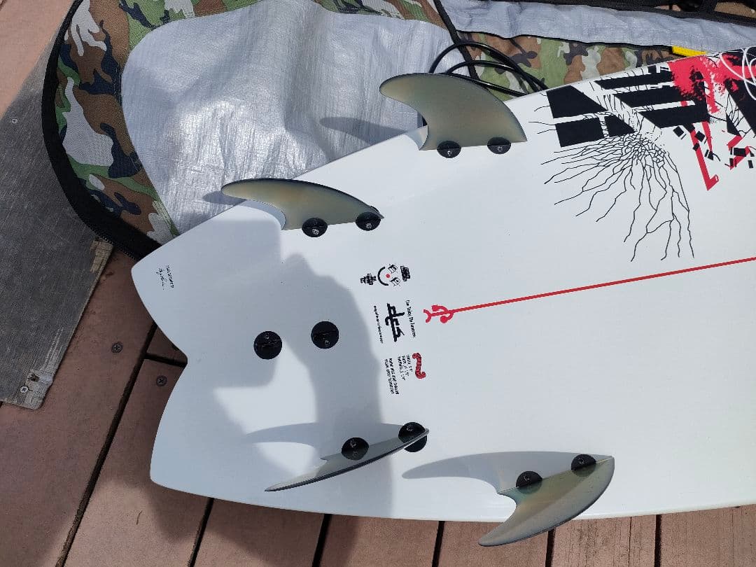 【美品】des サーフボード ケース付きフルセット