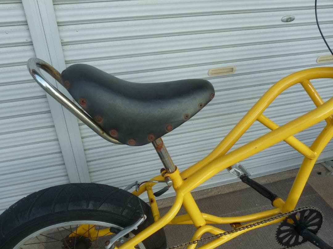 チョッパー自転車 スプリンガーフォーク　フロントディスクブレーキ　ジャンク扱い
