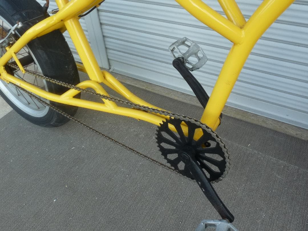 チョッパー自転車 スプリンガーフォーク　フロントディスクブレーキ　ジャンク扱い