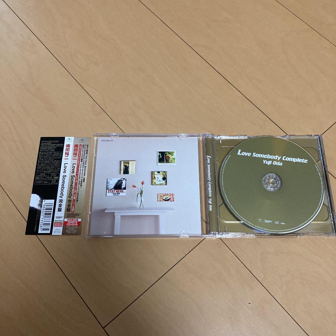 【即購入ok!!】織田裕二 『Love Somebody 完全盤』初回DVD付