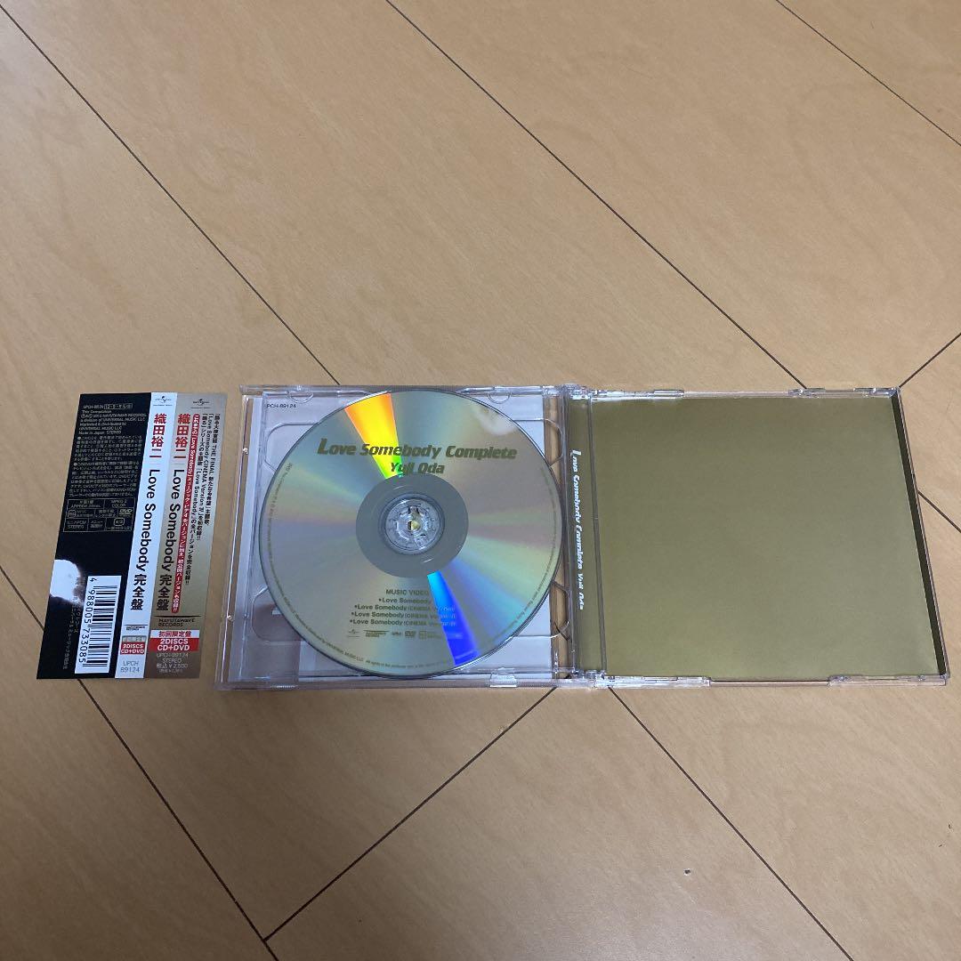 【即購入ok!!】織田裕二 『Love Somebody 完全盤』初回DVD付
