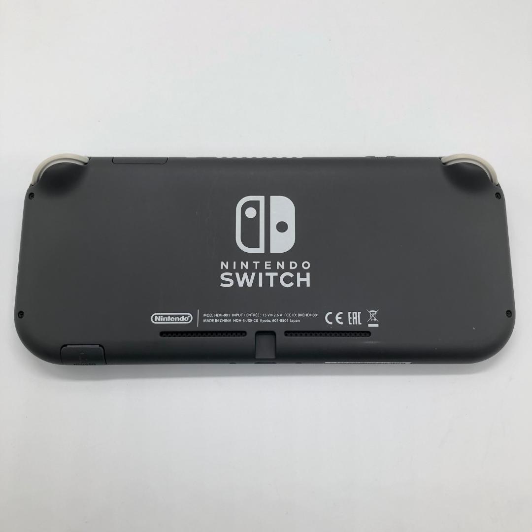 美品 Nintendo Switch Lite グレー 本体 箱付き