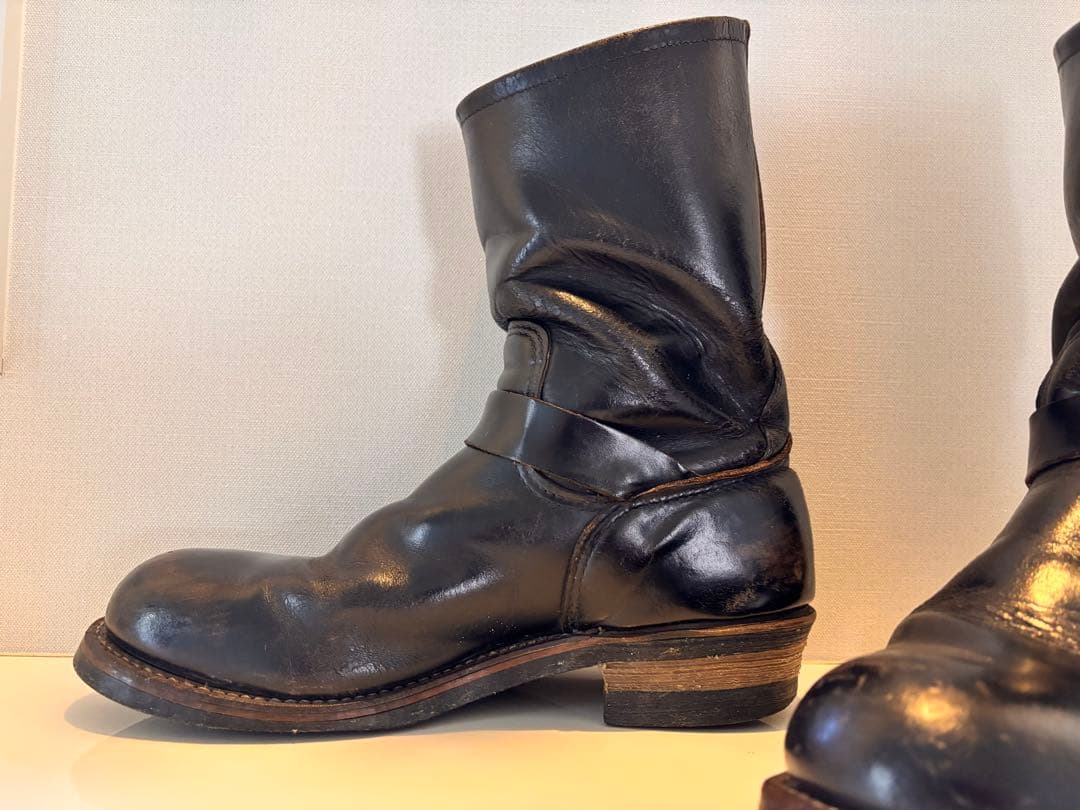 レッドウィング PT91 エンジニアブーツ 9D ヴィンテージ 雰囲気抜群