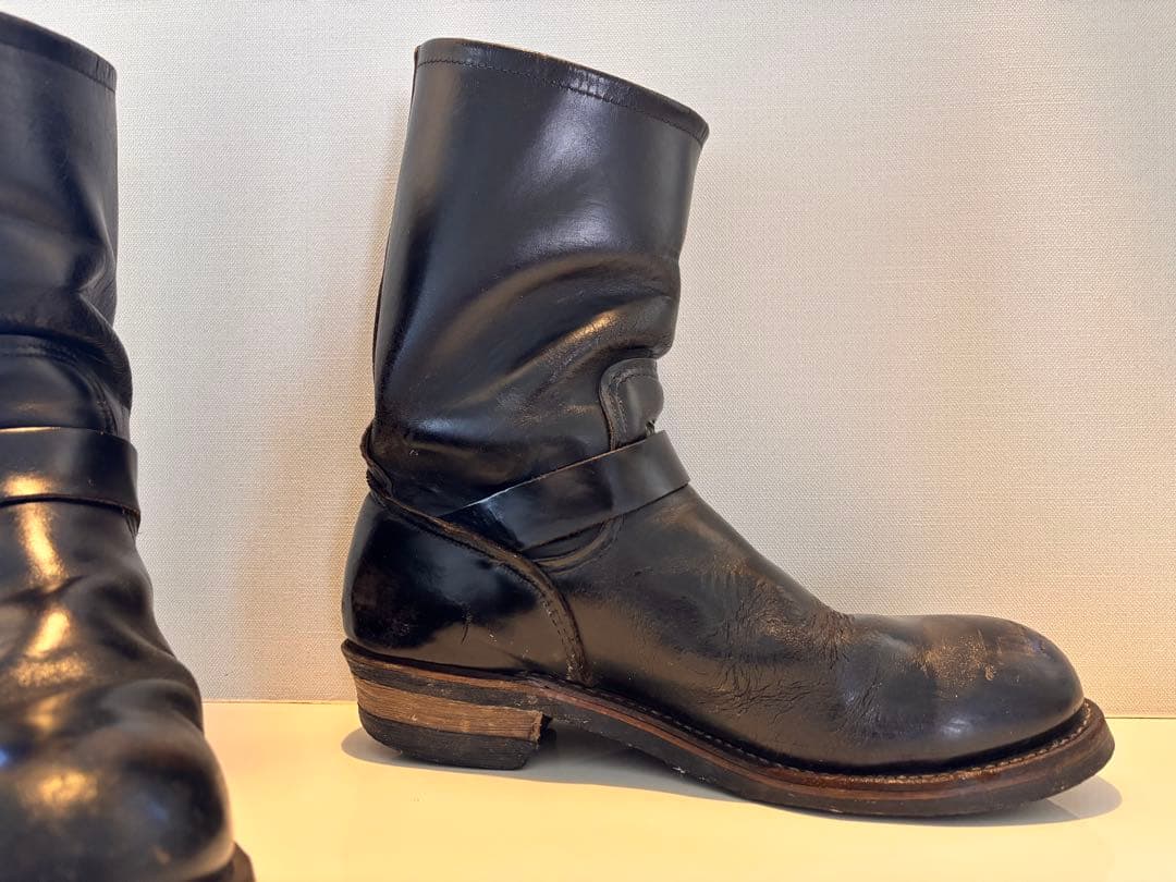レッドウィング PT91 エンジニアブーツ 9D ヴィンテージ 雰囲気抜群
