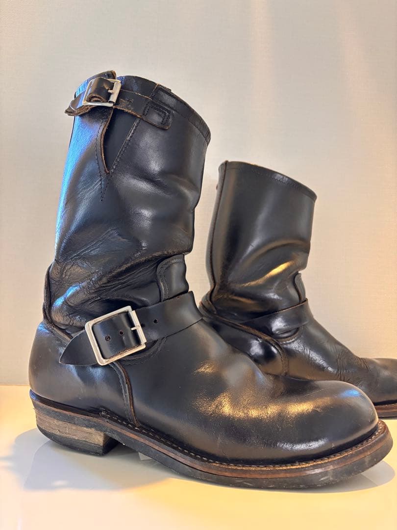 レッドウィング PT91 エンジニアブーツ 9D ヴィンテージ 雰囲気抜群