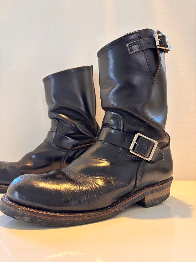 レッドウィング PT91 エンジニアブーツ 9D ヴィンテージ 雰囲気抜群