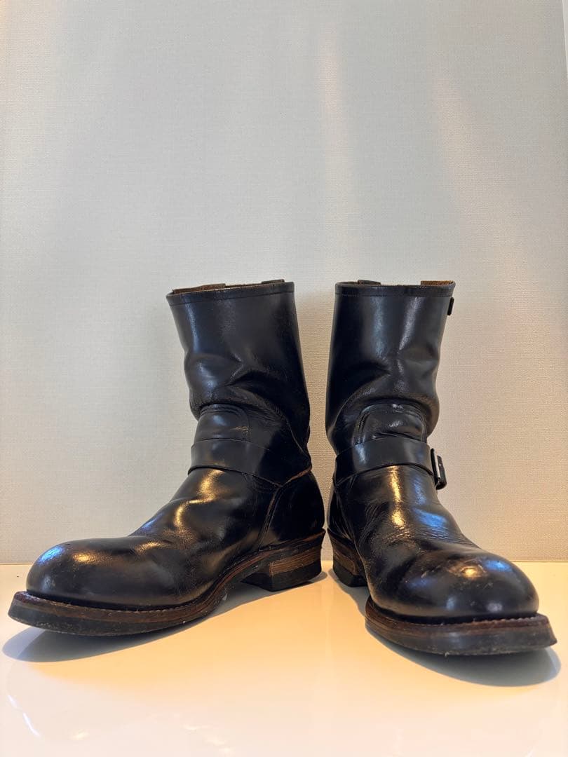 レッドウィング PT91 エンジニアブーツ 9D ヴィンテージ 雰囲気抜群