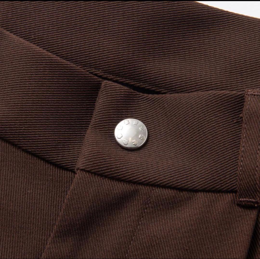 パンツ TTTMSW 24AW 2tuck chino pants (BROWN)