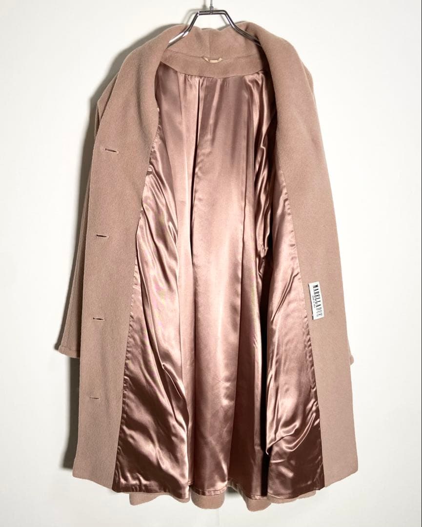 モヘヤ イタリア製 MARELLA チェスターコート ピンク マックスマーラ