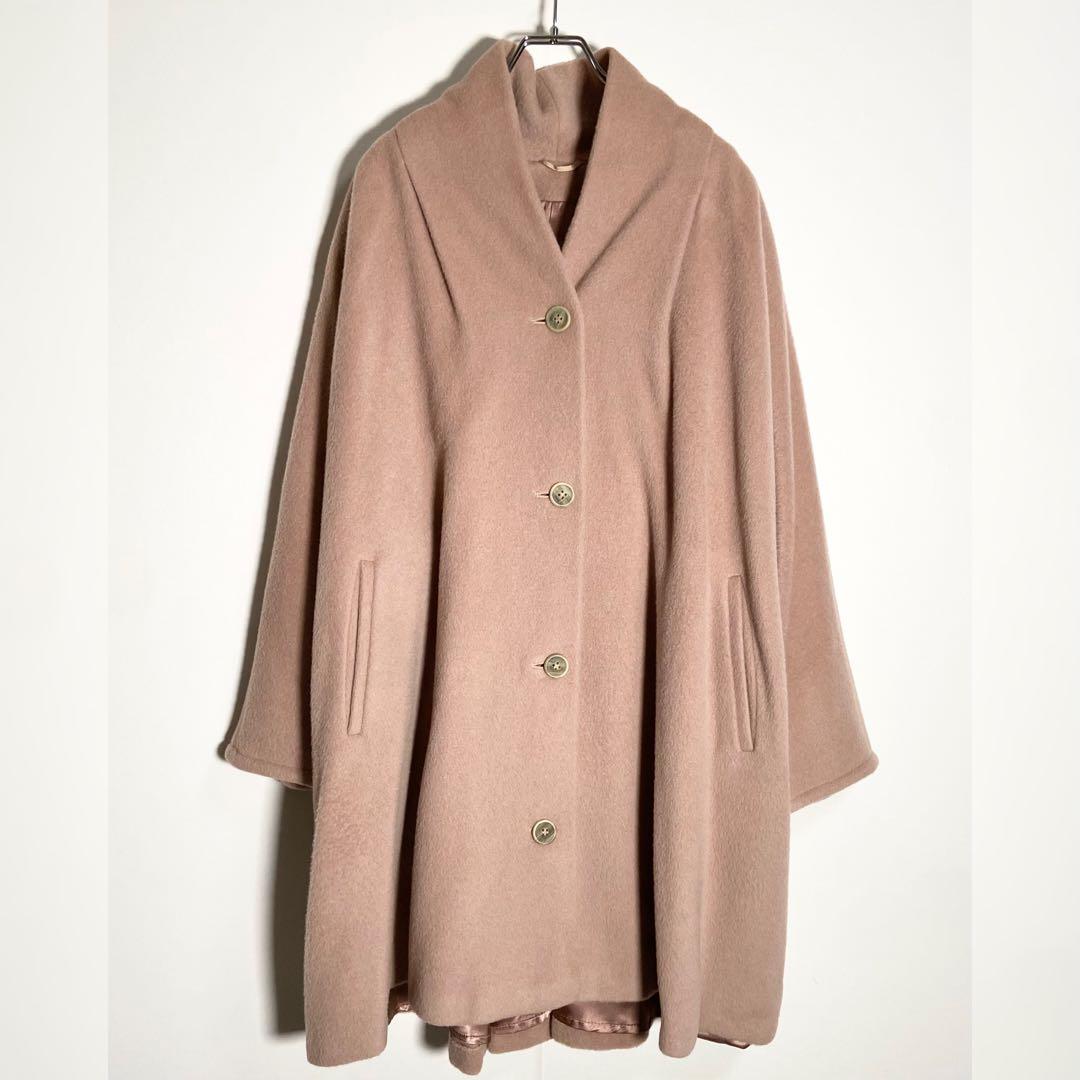 モヘヤ イタリア製 MARELLA チェスターコート ピンク マックスマーラ