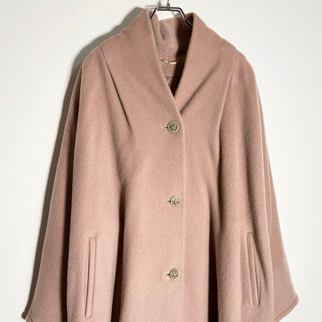 モヘヤ イタリア製 MARELLA チェスターコート ピンク マックスマーラ