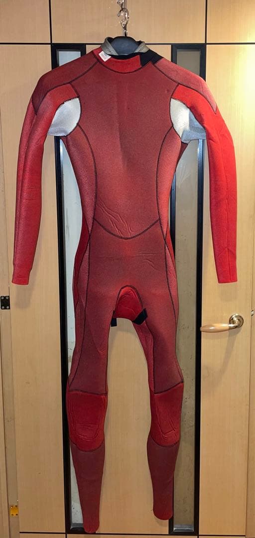 RASH wetsuits フルスーツ ブラック/レッド