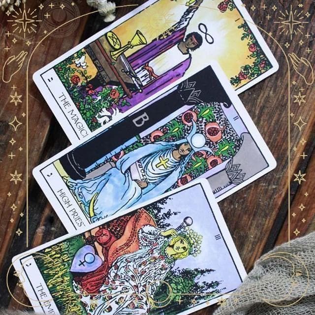 ★正規品タロットカード★ライダーウェイトの新版✨鮮やかな水彩画で蘇るデッキ