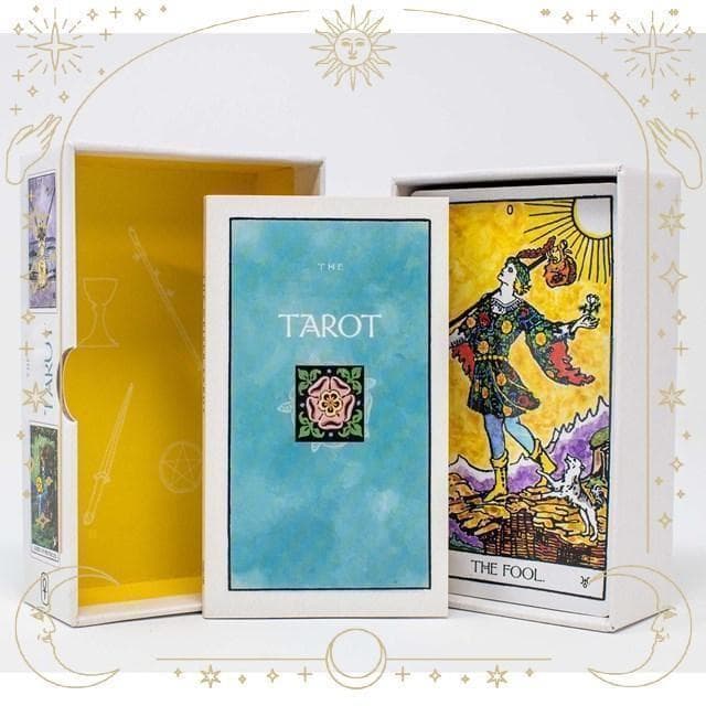 ★正規品タロットカード★ライダーウェイトの新版✨鮮やかな水彩画で蘇るデッキ