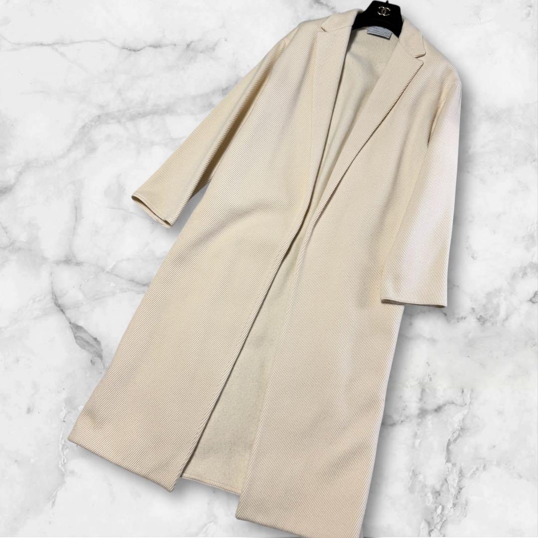 【極美品】DUSAN ガウンコート　チェスターコート　最高級カシミヤ100%