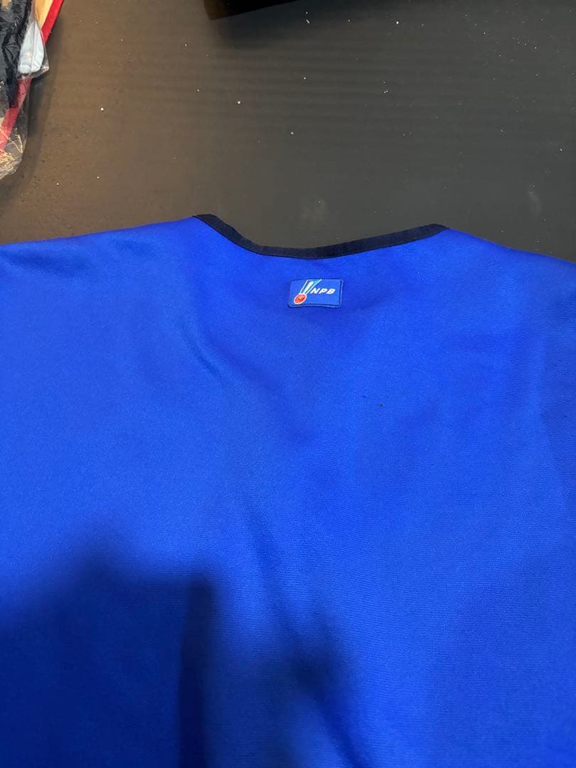 Mizuno 青 トレーニングウェア Bロゴ