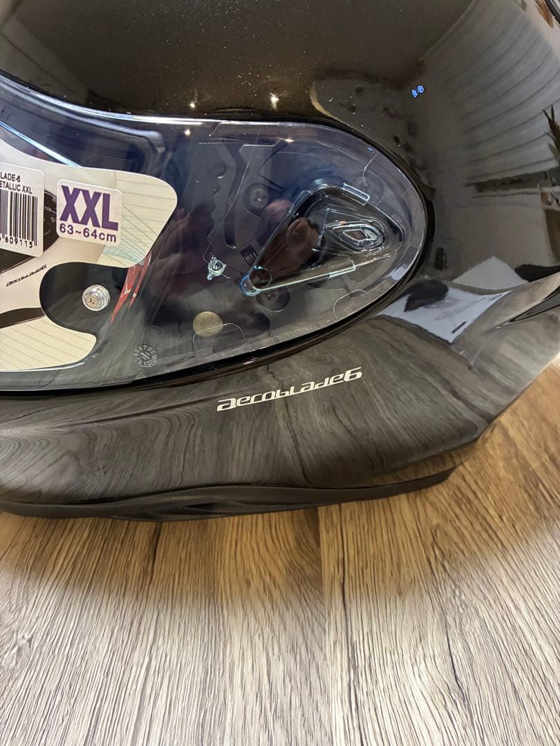 値下げしました。Kabuto AEROBLADE-6 XXL ブラックメタリック