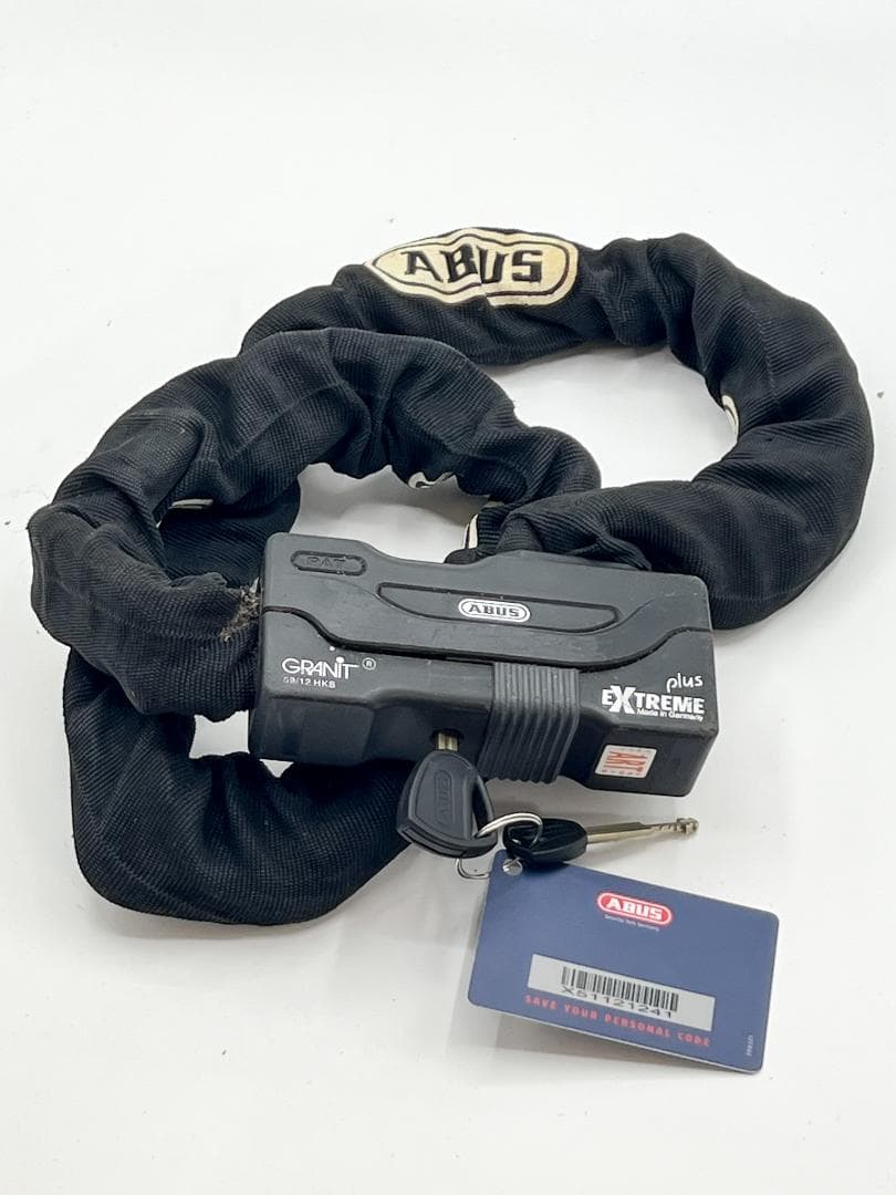 高強度セキュリティ！ABUS GRANT PLUS EXTREME 予備キー付き