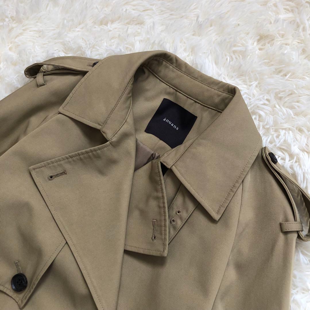 【anuans】大人気完売品♡25SSハーフオーバートレンチコート S