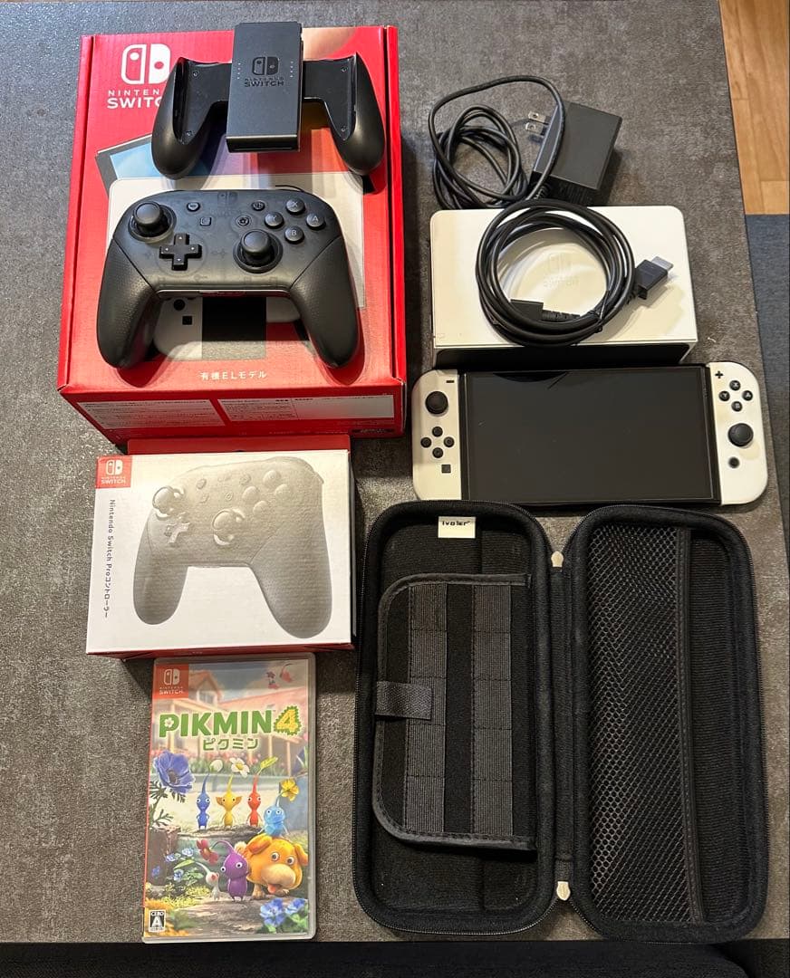 ニンテンドーSwitch 有機el 本体　ピクミン4 プロコントローラ