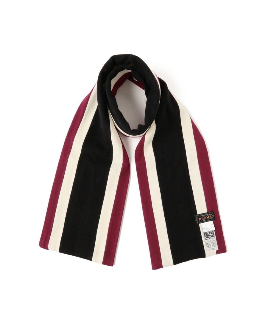 BEAMS PLUS 別注 ENGLISH TRADITION スクールマフラー