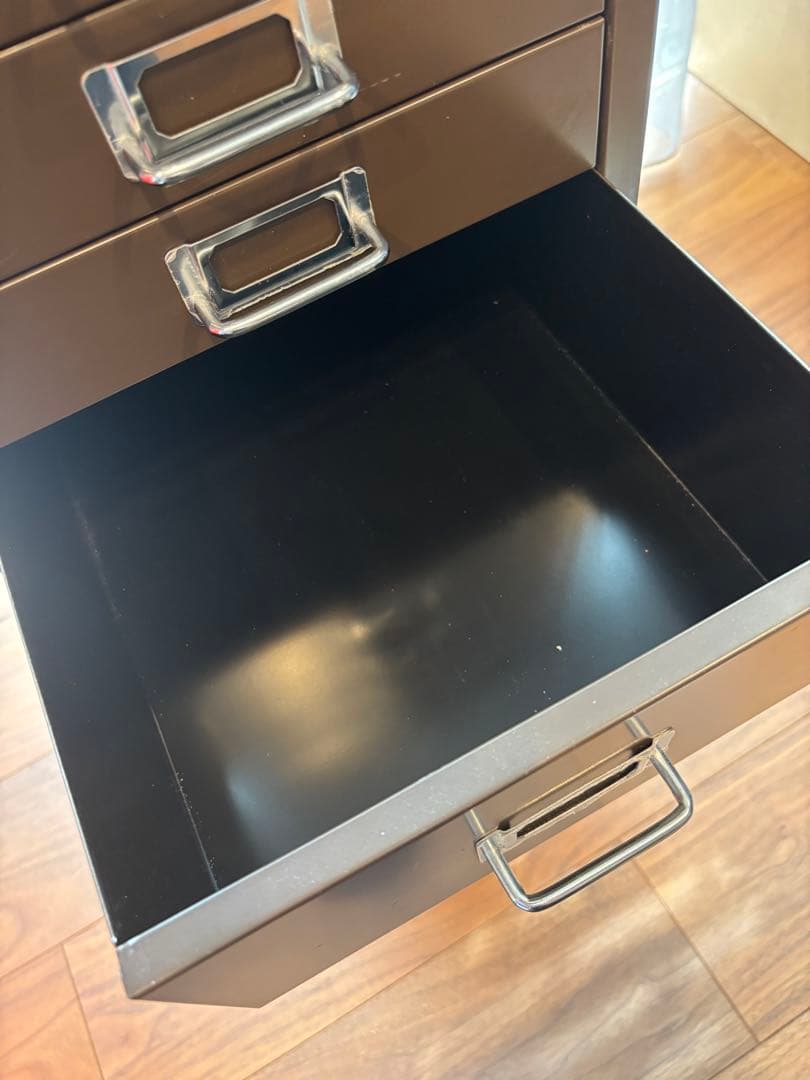 ※たけ※ BISLEY 8段キャビネット　ブラウン