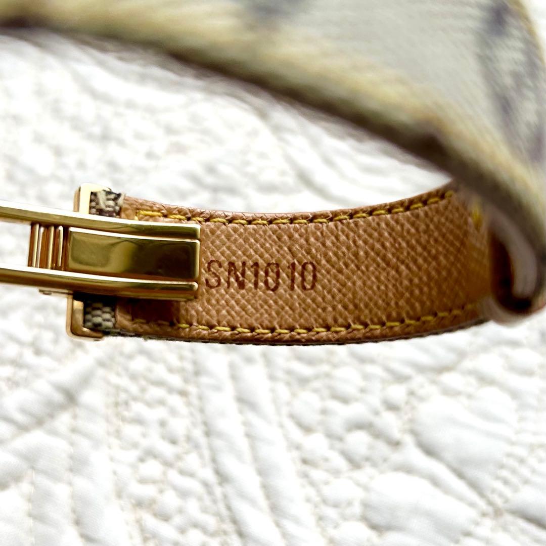 ルイ・ヴィトン モノグラム グッドラックブレス キャンバス、レザー 希少