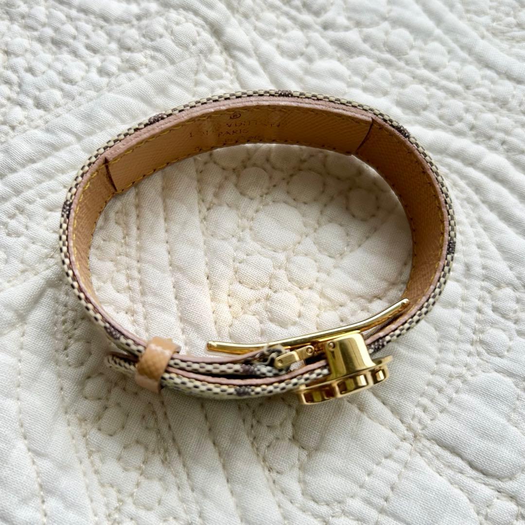 ルイ・ヴィトン モノグラム グッドラックブレス キャンバス、レザー 希少