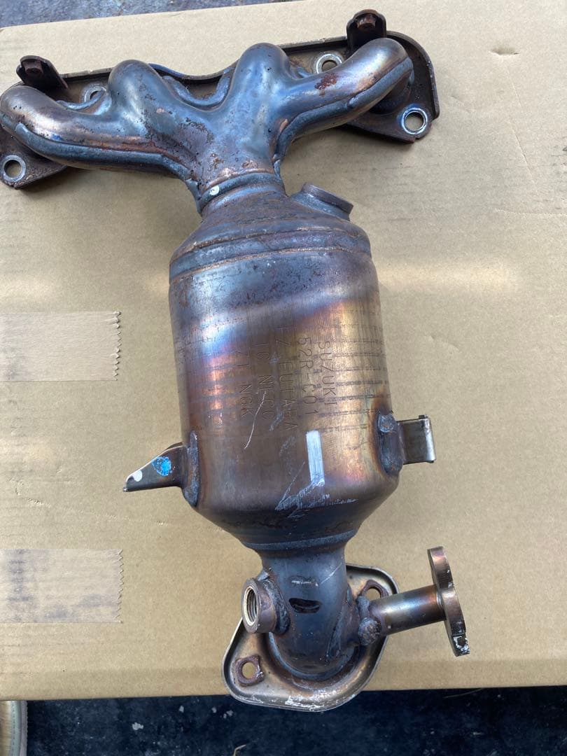 スズキソリオの触媒コンバータ