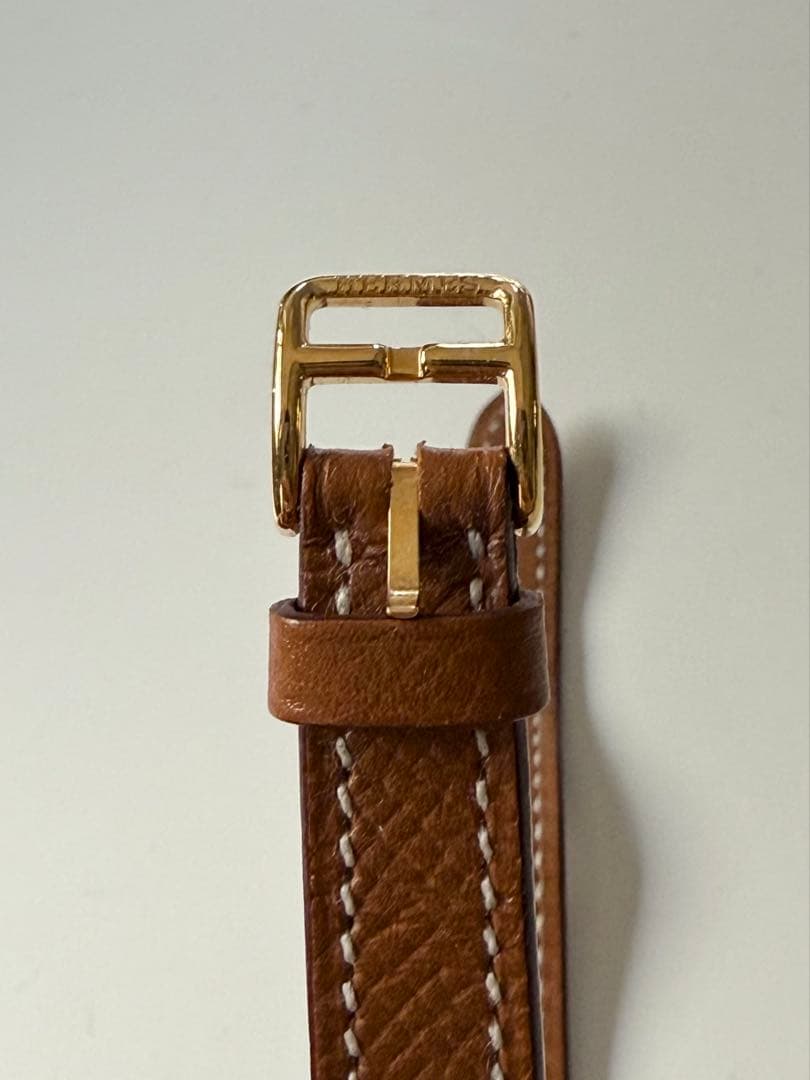 限定価格 HERMÈS ラリー スクエア クォーツ レディース