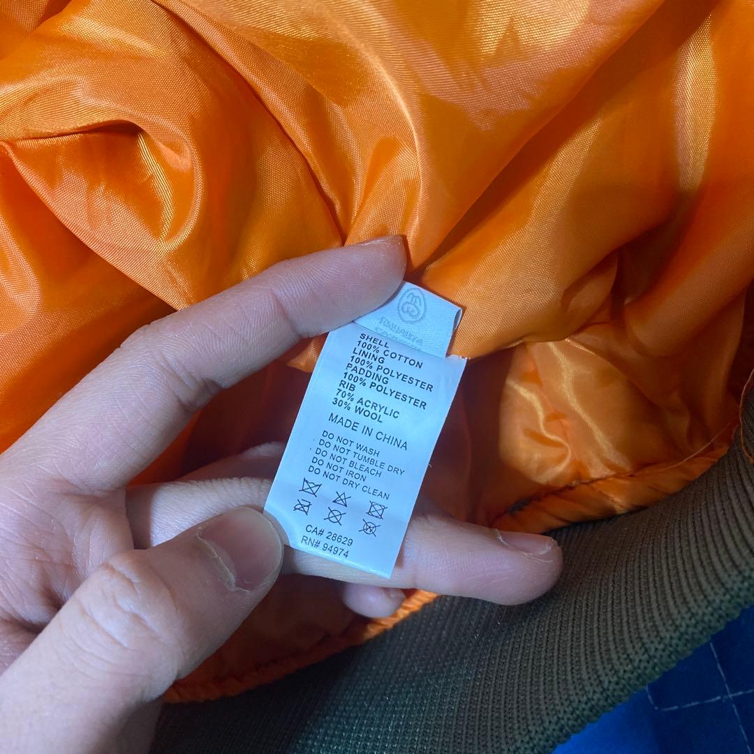 STUSSY 40周年記念 CDG × STUSSY MA-1 ジャケット