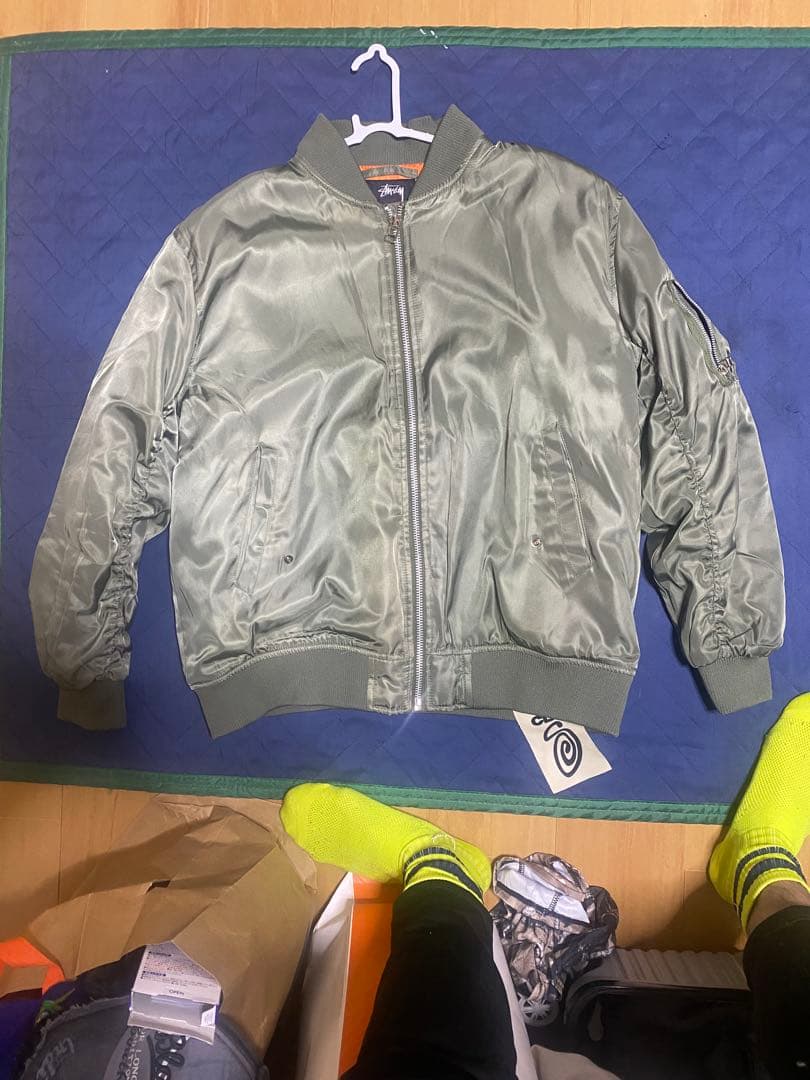 STUSSY 40周年記念 CDG × STUSSY MA-1 ジャケット