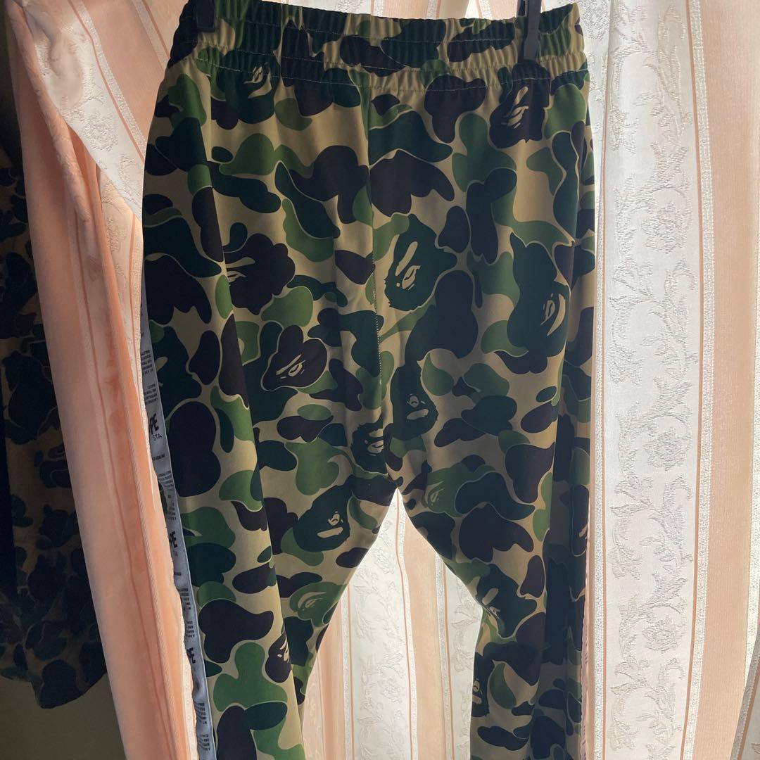 a bathing ape 迷彩パンツ　ジャージ　エイプ