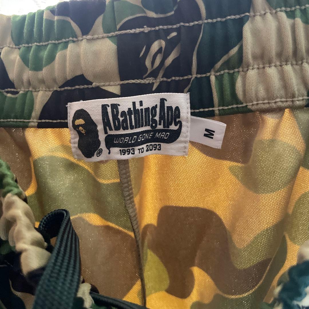 a bathing ape 迷彩パンツ　ジャージ　エイプ