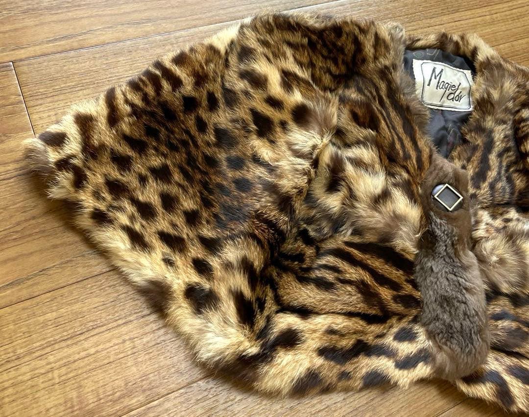 値下げ❗️Maqie dor ボレロ　毛皮　ミンク　ファーコート　レディース