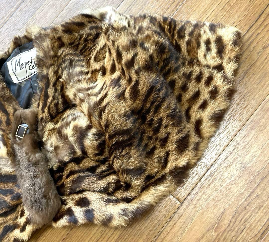 値下げ❗️Maqie dor ボレロ　毛皮　ミンク　ファーコート　レディース