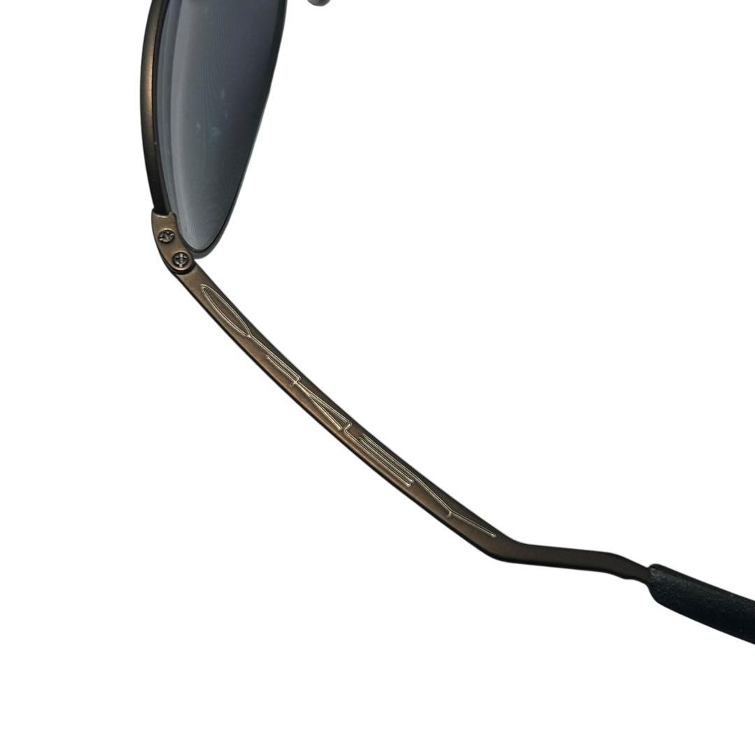 oakley イーワイヤー　サングラス　度無し　ダークブロンズ