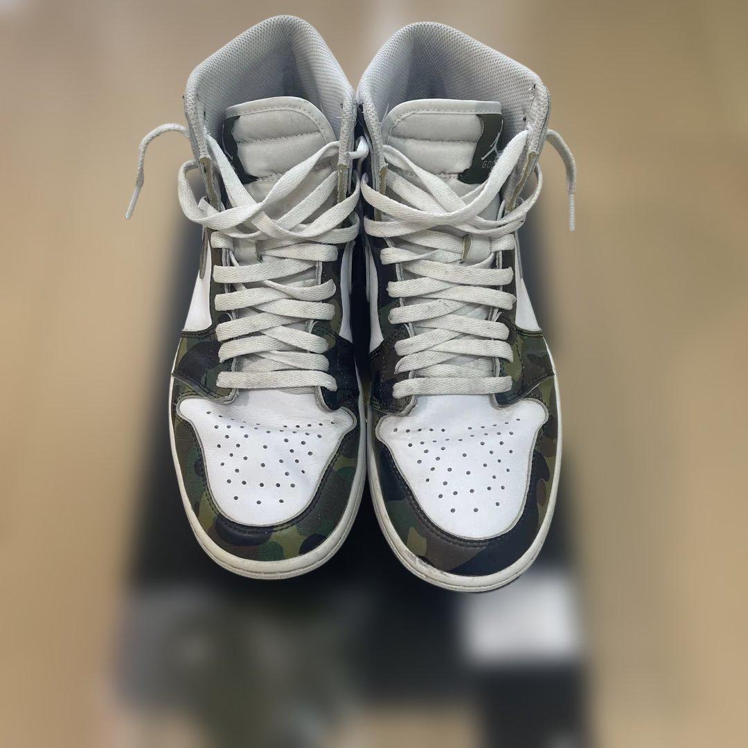 ジョーダンゴルフシューズ　カモフラージュ