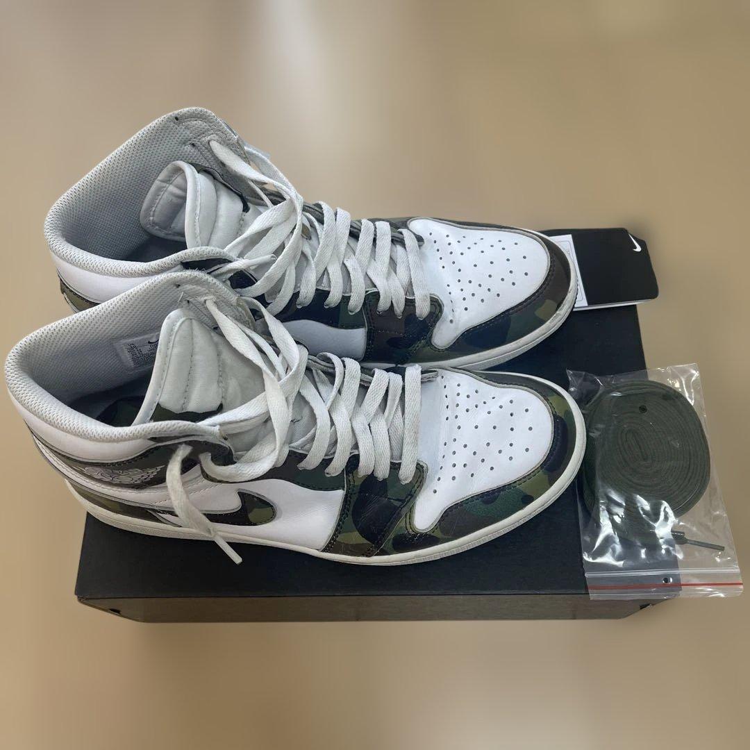 ジョーダンゴルフシューズ　カモフラージュ