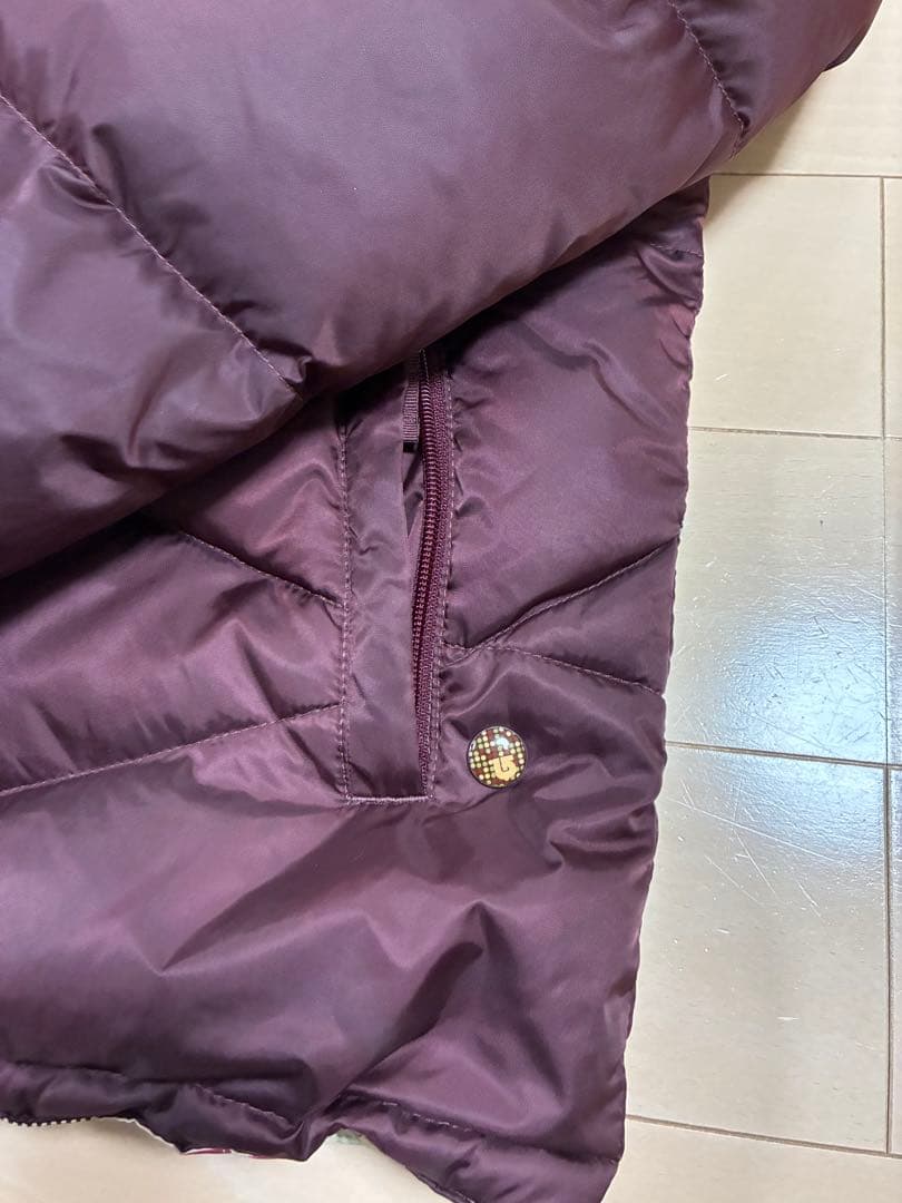 Burton パープル ダウンジャケット