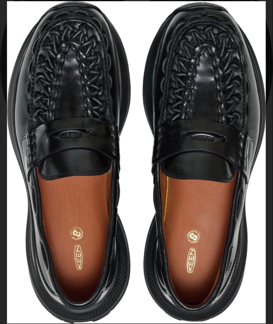 24.5 KEEN ブラック KEEN Uneek Loafer WK