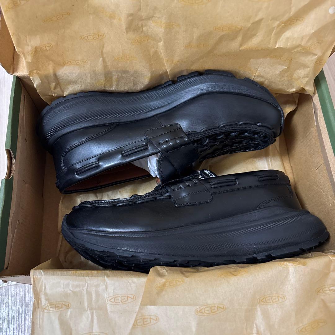 24.5 KEEN ブラック KEEN Uneek Loafer WK