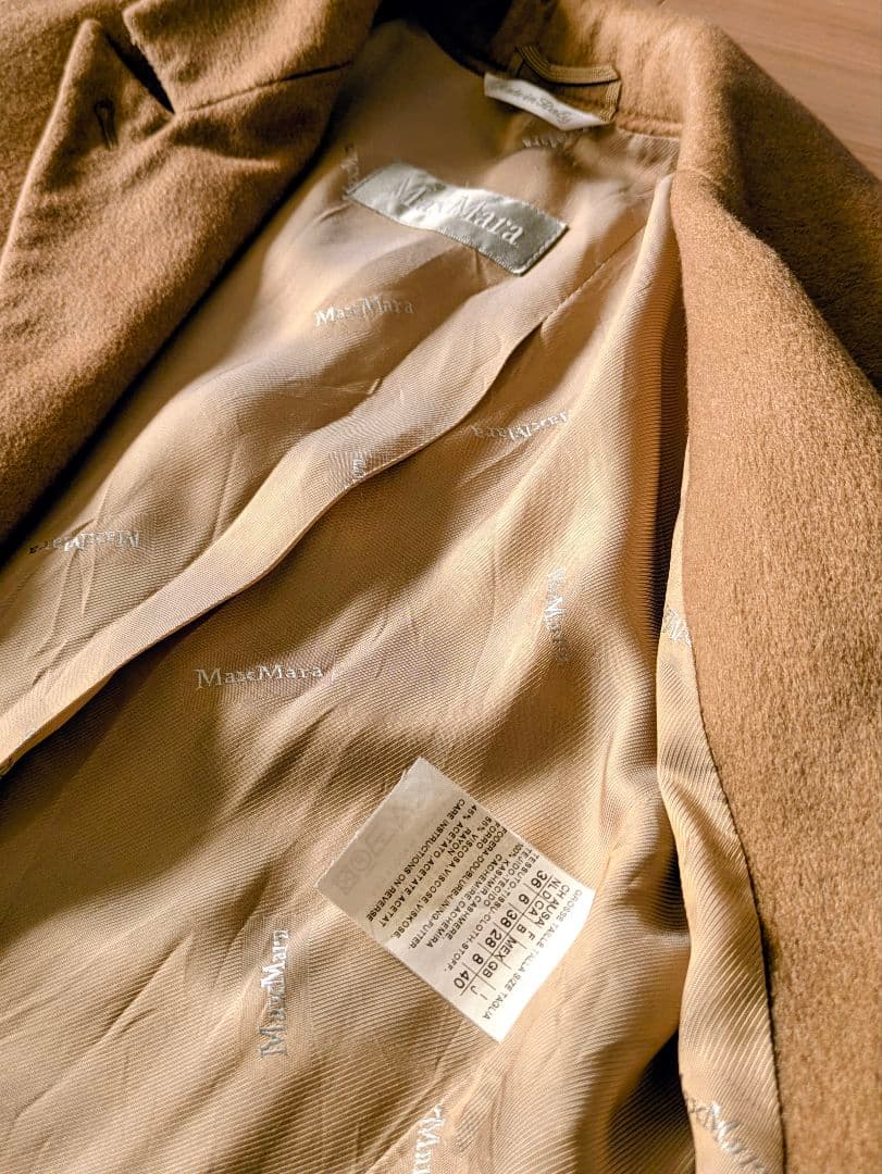 Max Mara カシミヤ100% チェスターコート 40サイズ