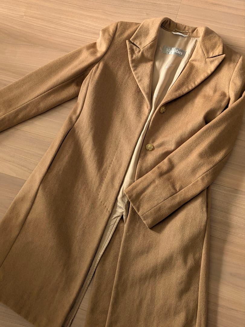 Max Mara カシミヤ100% チェスターコート 40サイズ