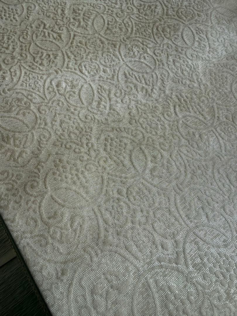 天然灰汁醗酵建藍染　藍染め　袋帯　道長取り　帯締めセット