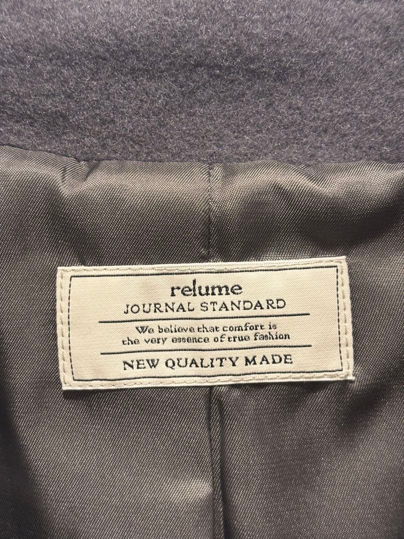 25AW 1回着用の美品 尾州ウールショートPコート レディース size 38