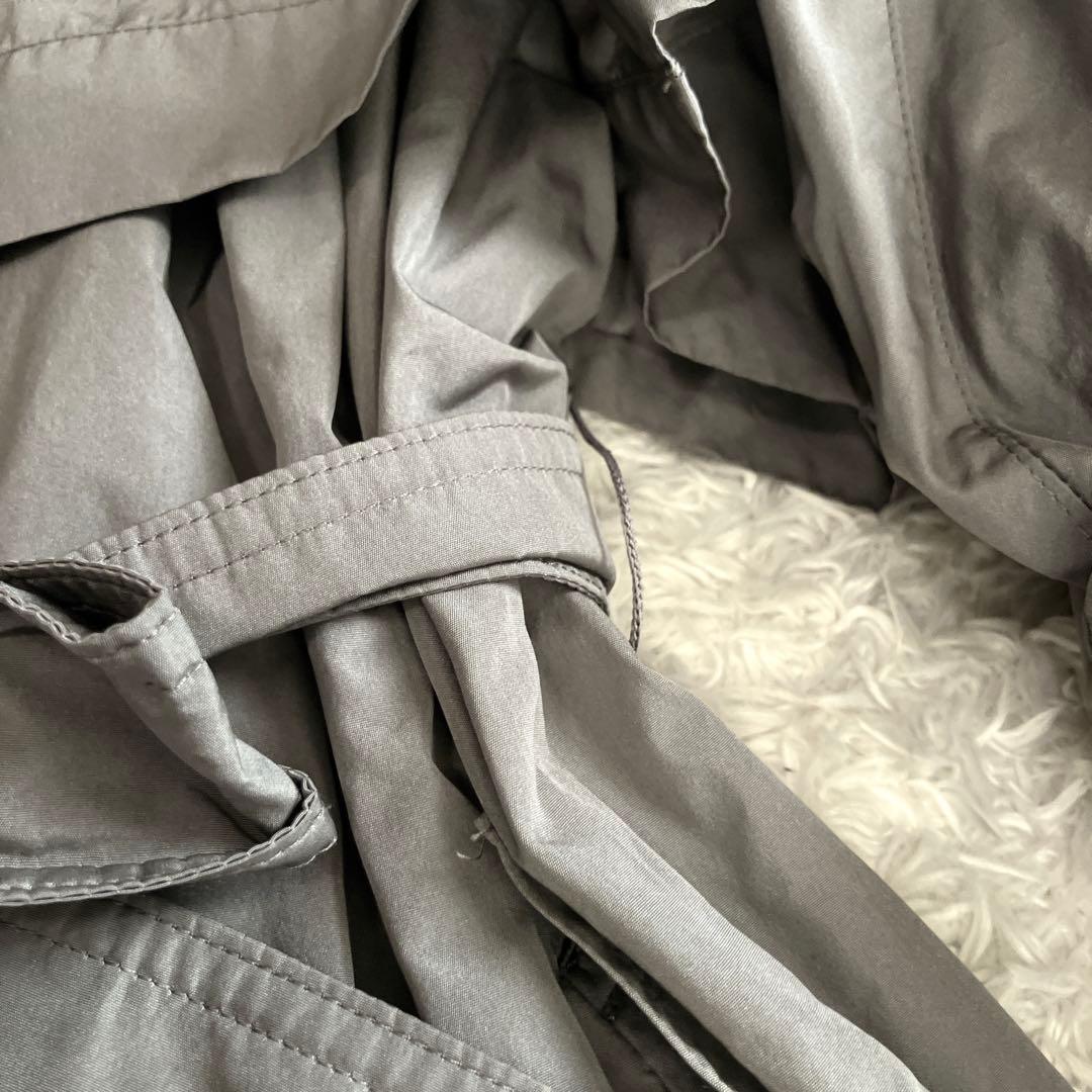 近年白タグ✨マックスマーラ トレンチコート オーバーサイズ ベルト グレー 40